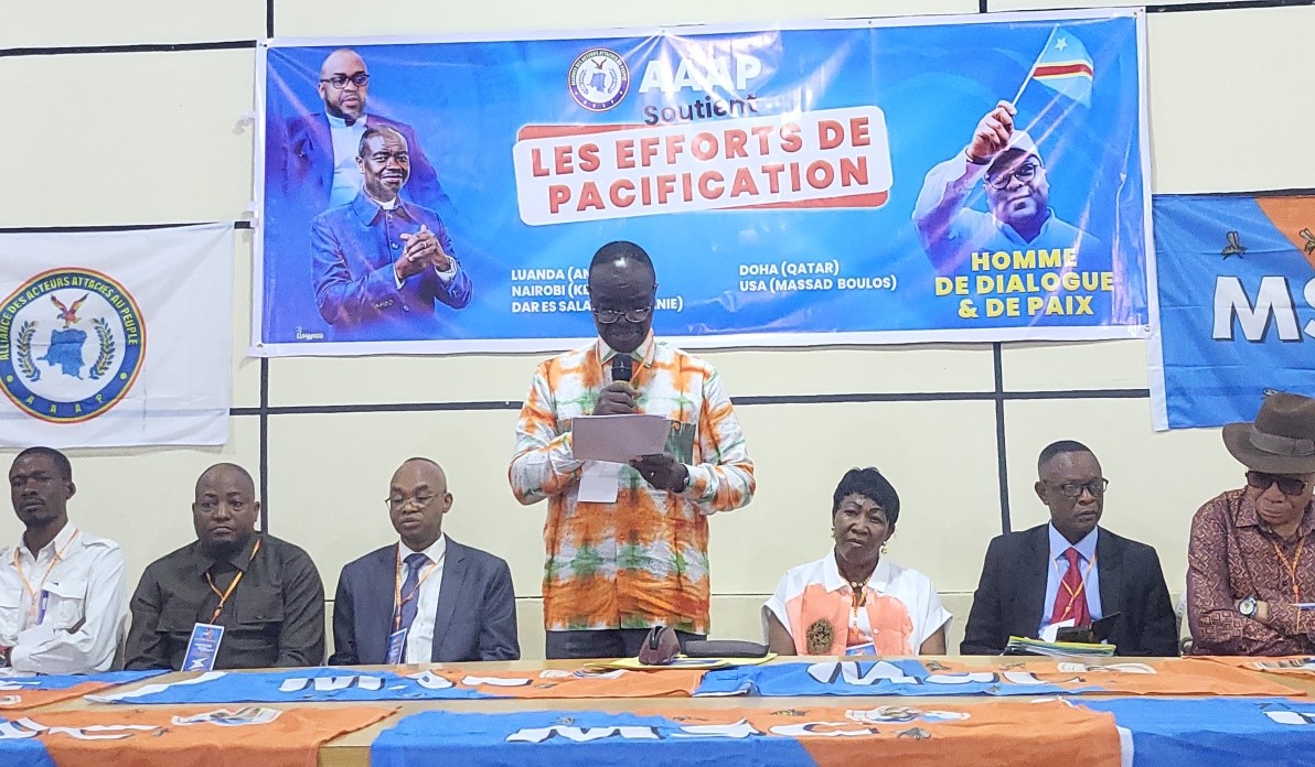 Première Session ordinaire du Conseil national Politique, MSC : Laurent Batumona consolide la bataille de l’éveil patriotique contre le plan d’occupation des agresseurs de la RDC !